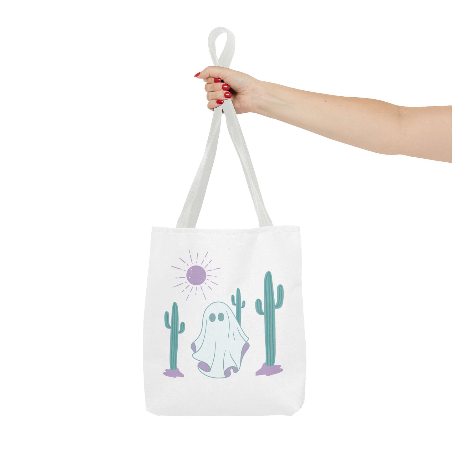 Ghostly Desert Tote Bag