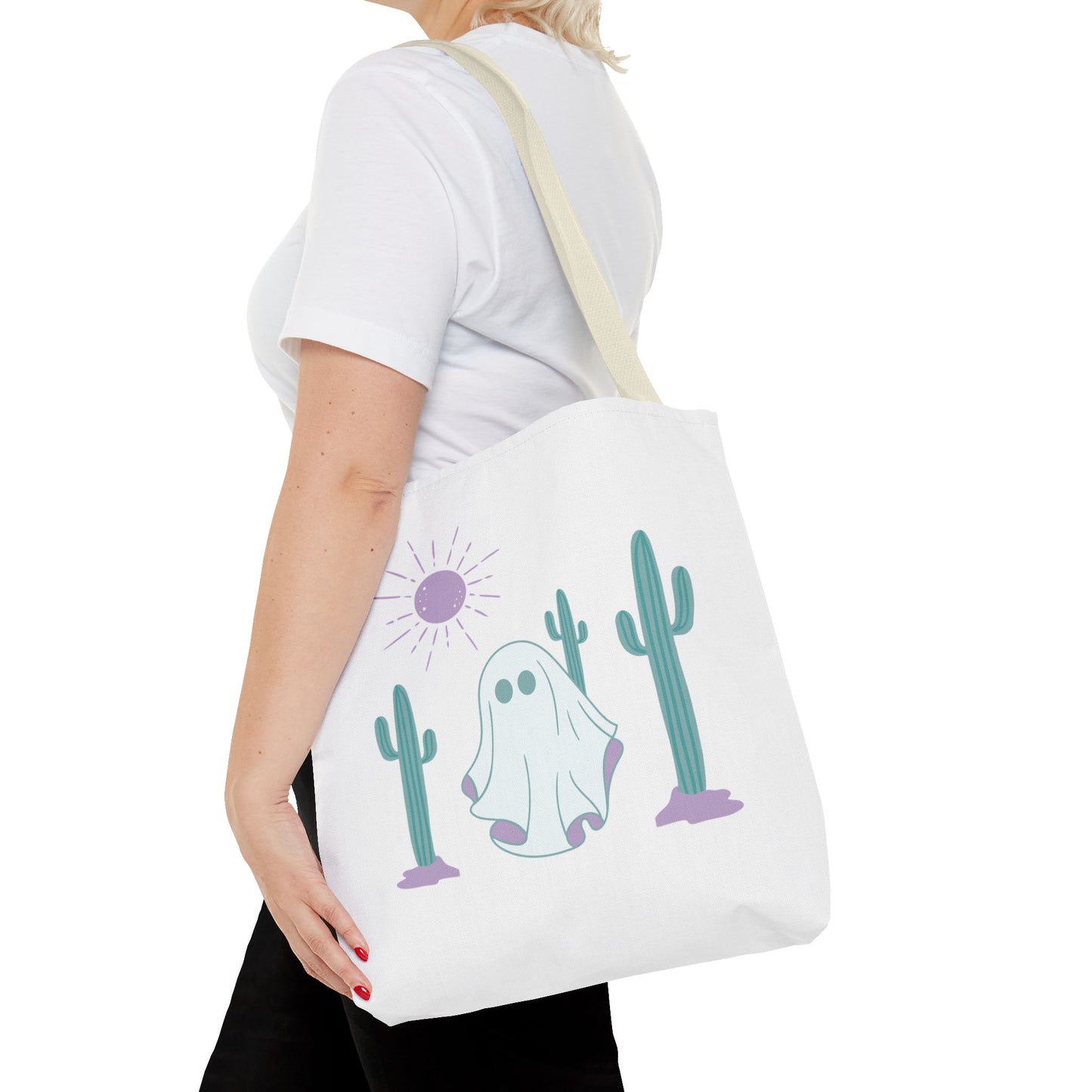 Ghostly Desert Tote Bag