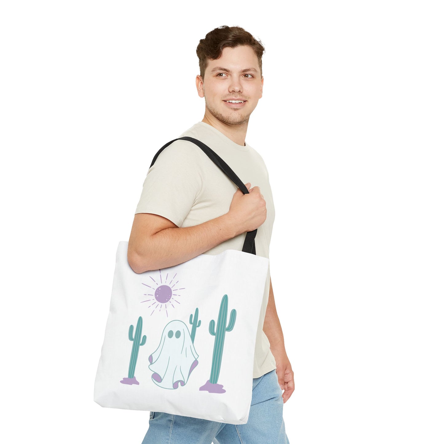 Ghostly Desert Tote Bag