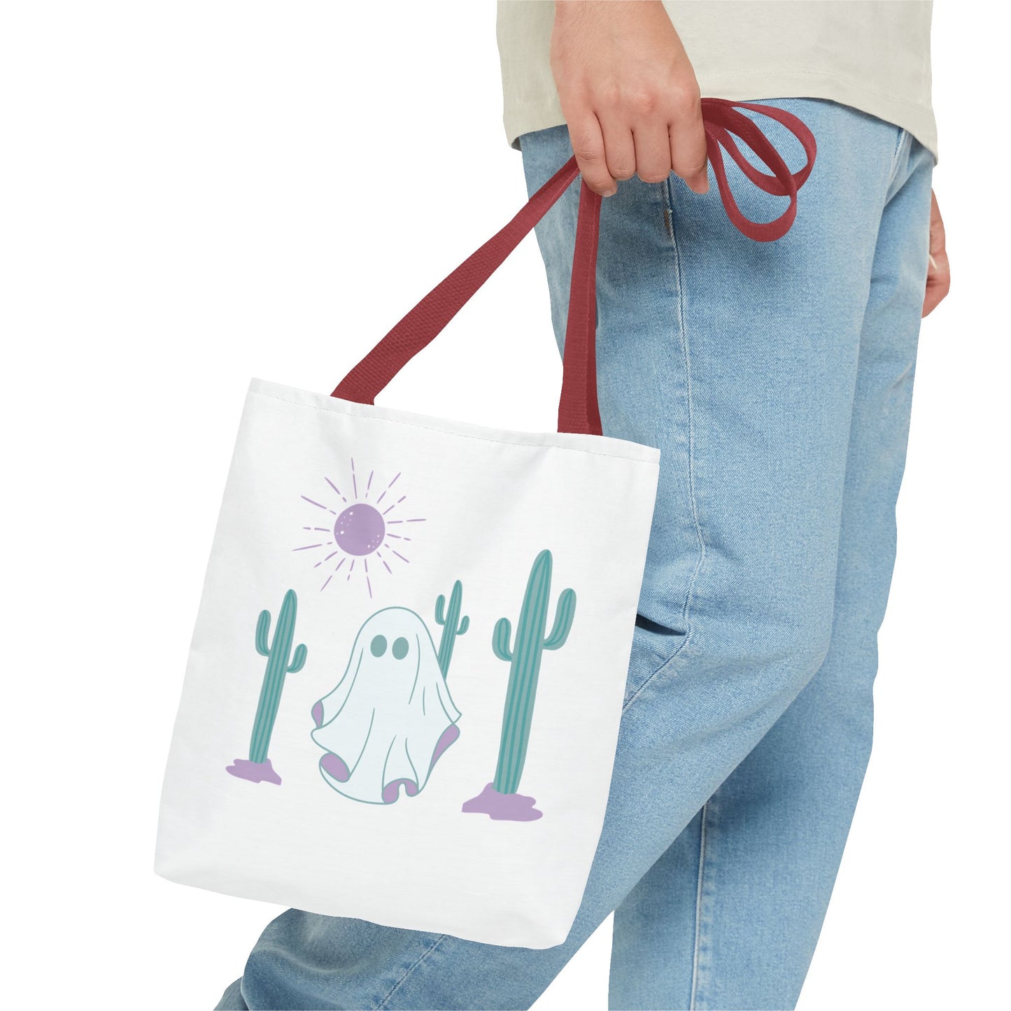 Ghostly Desert Tote Bag