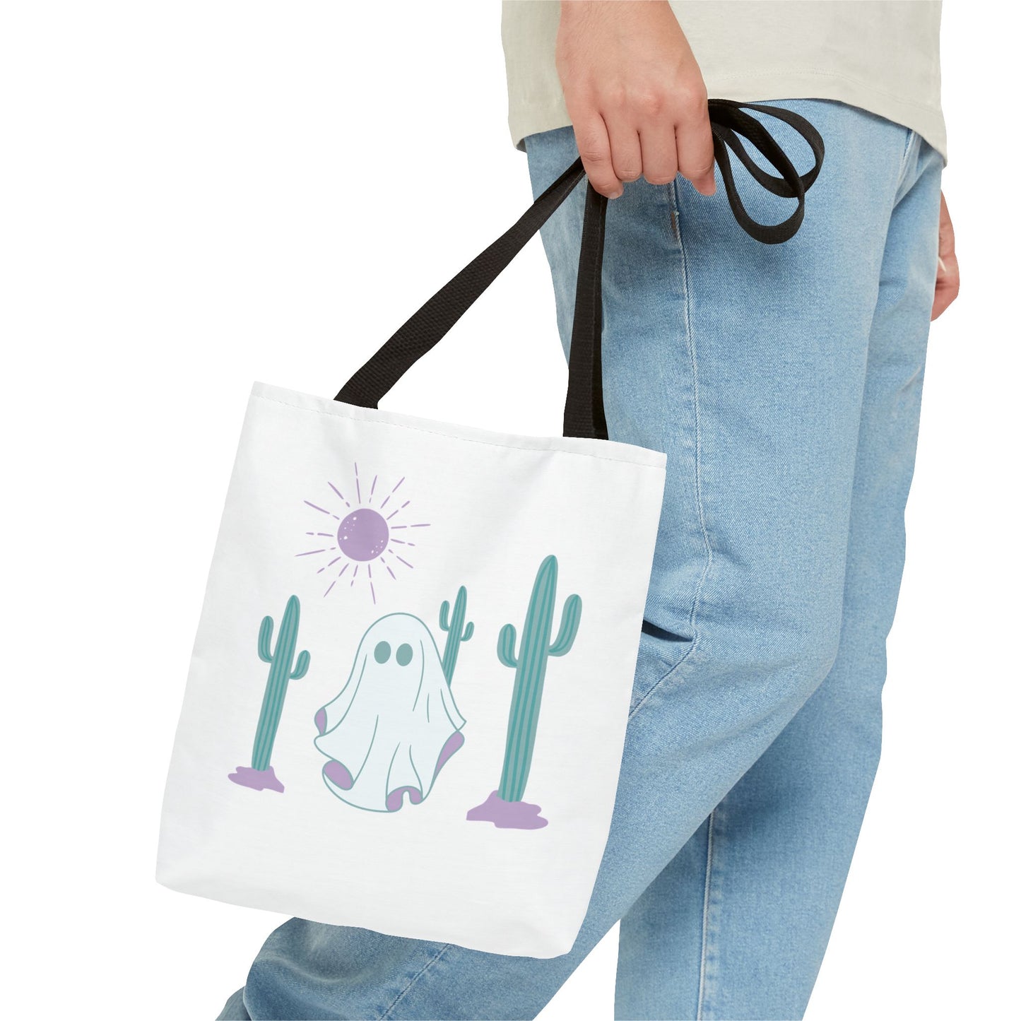 Ghostly Desert Tote Bag